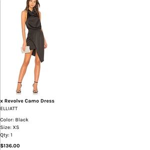 Revolve Elliatt dress xs